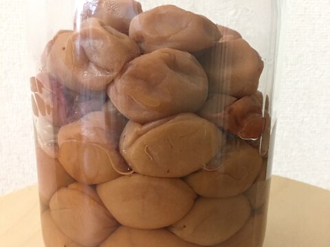 しっとり柔らかな梅干し✨